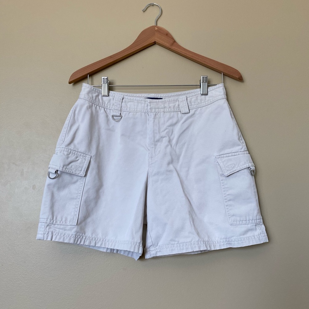{Dockers} Off White Cargo Shorts
